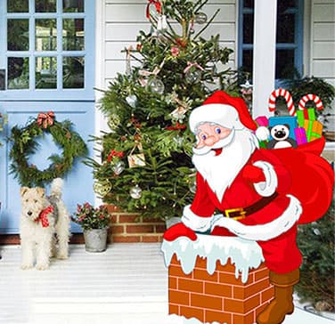 Yılbaşı Dekoratif Pano Süsler