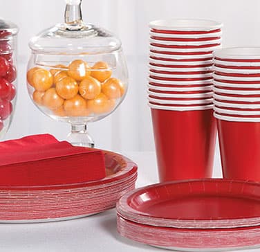 Kırmızı Parti Malzemeleri