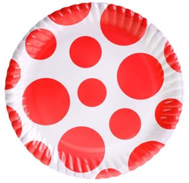 Kırmızı Puanlı Parti Malzemeleri
