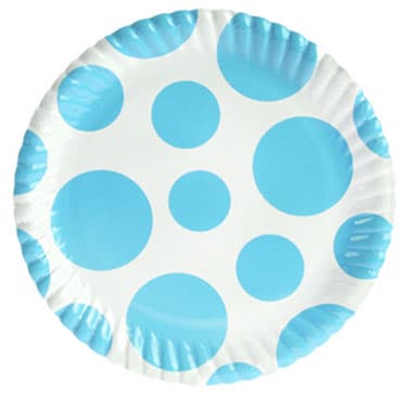 Mavi Puanlı Parti Malzemeleri