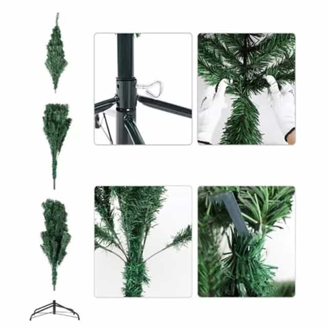 160 Cm Yeşil Renkli Yılbaşı Çam Ağacı