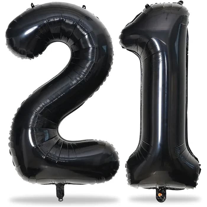 21 Yaş Folyo Balon