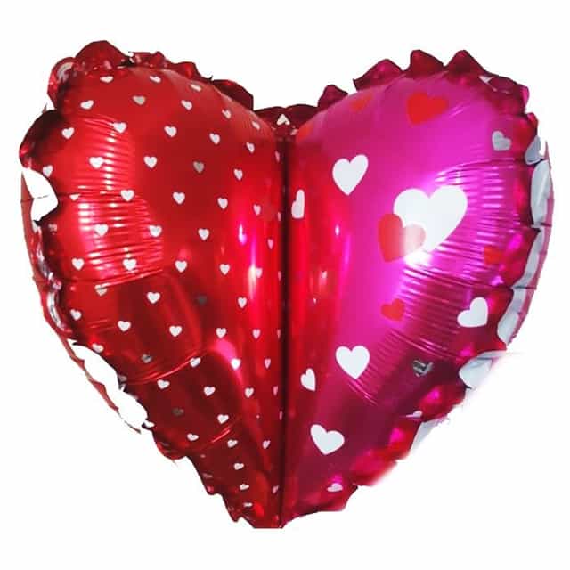 3 Boyutlu Kalpli Folyo Balon