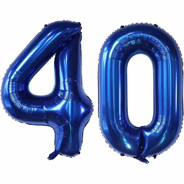 40 Yaş Folyo Balon