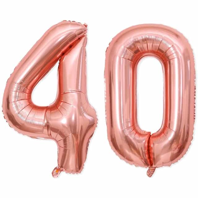 40 Yaş Folyo Balon