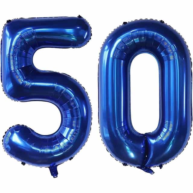 50 Yaş Folyo Balon