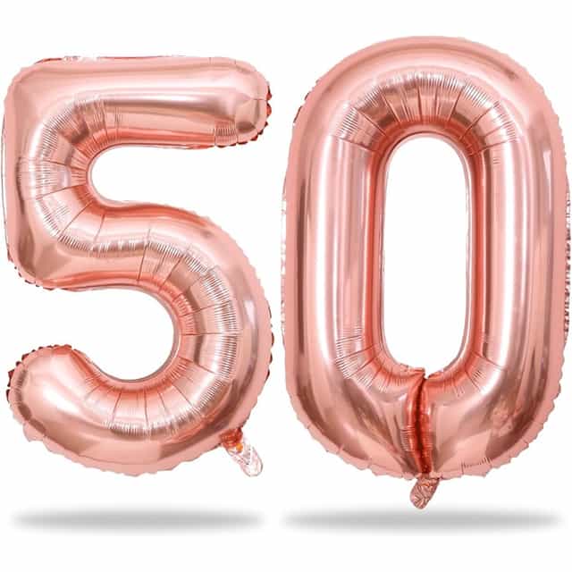 50 Yaş Folyo Balon