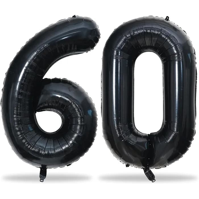 60 Yaş Folyo Balon