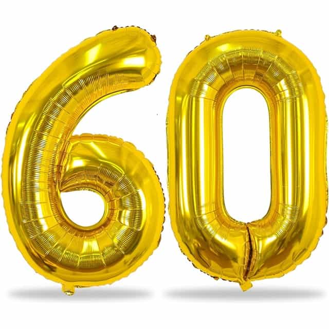 60 Yaş Folyo Balon