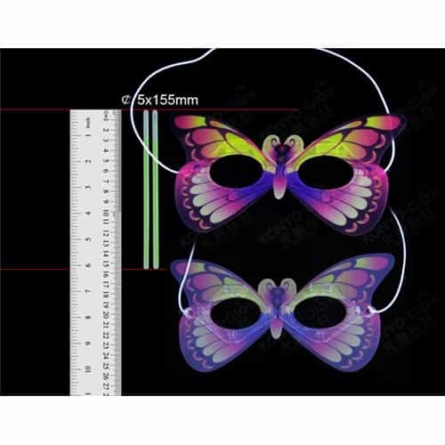 Kırılan Çubuk Maske (Fosforlu)