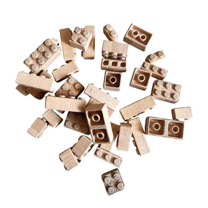 Ahşap Lego Eğitici Oyuncak