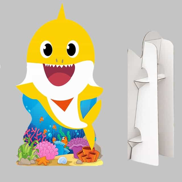 Baby Shark Dekor Ayaklı Pano