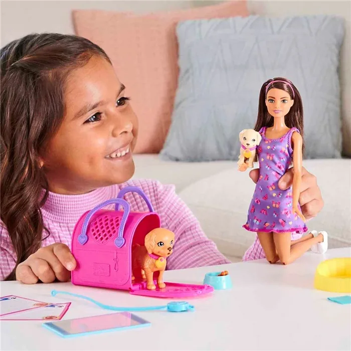 Barbie Ve Köpekçikleri Oyun Seti
