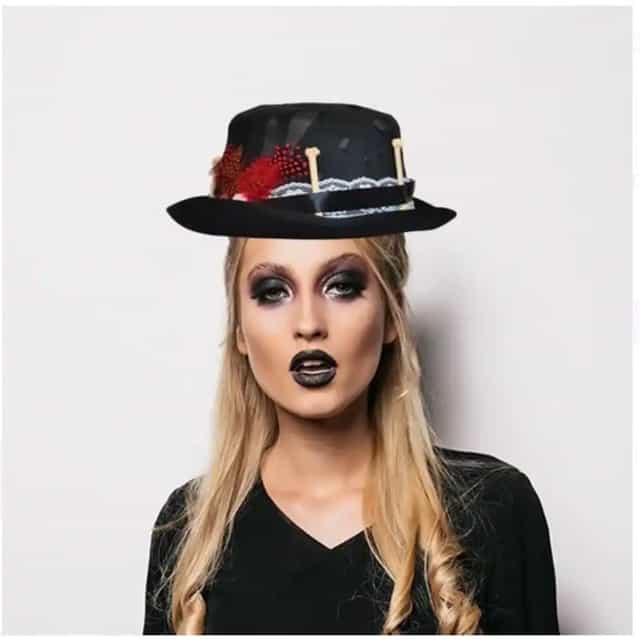 Cadılar Bayramı Kemikli Lüks Şapka