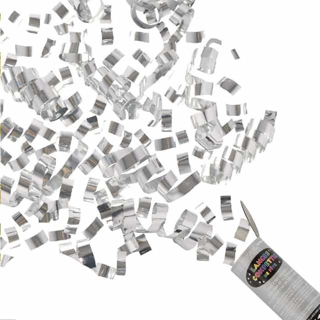 Gümüş Renkte Konfeti