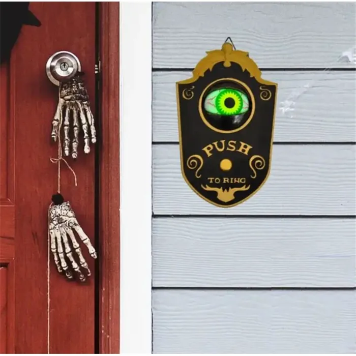 Halloween Kapı Zili Dekorasyonu