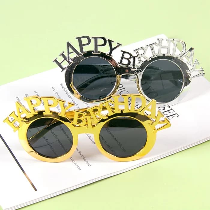 Happy Birthday Parti Gözlüğü