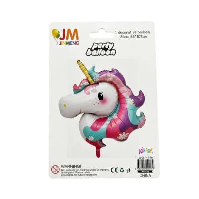 Unicorn Figürlü Büyük Boy Folyo Balon