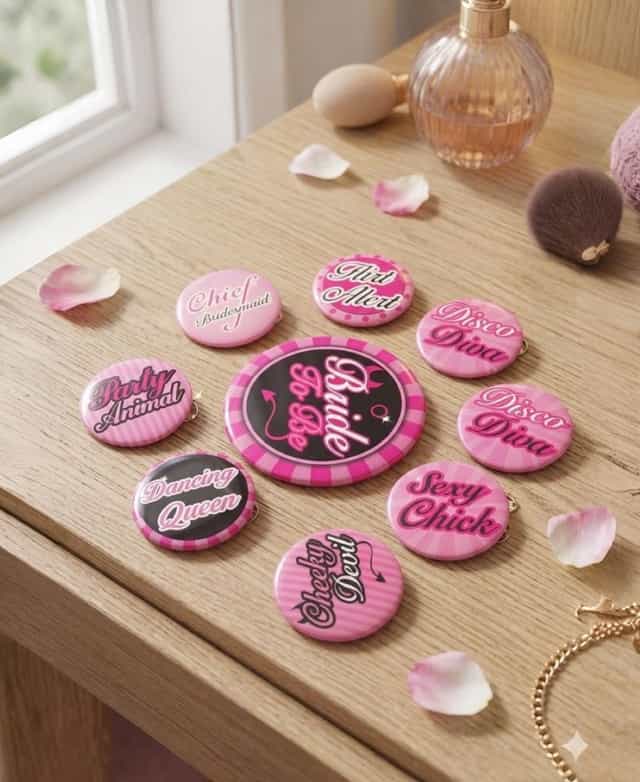 Bride To Be Girls Night Out Rozet Seti