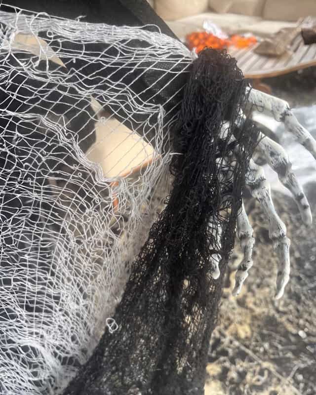 Cadılar Bayramı Hareketli İskelet Sensörlü Işıklı Müzikli