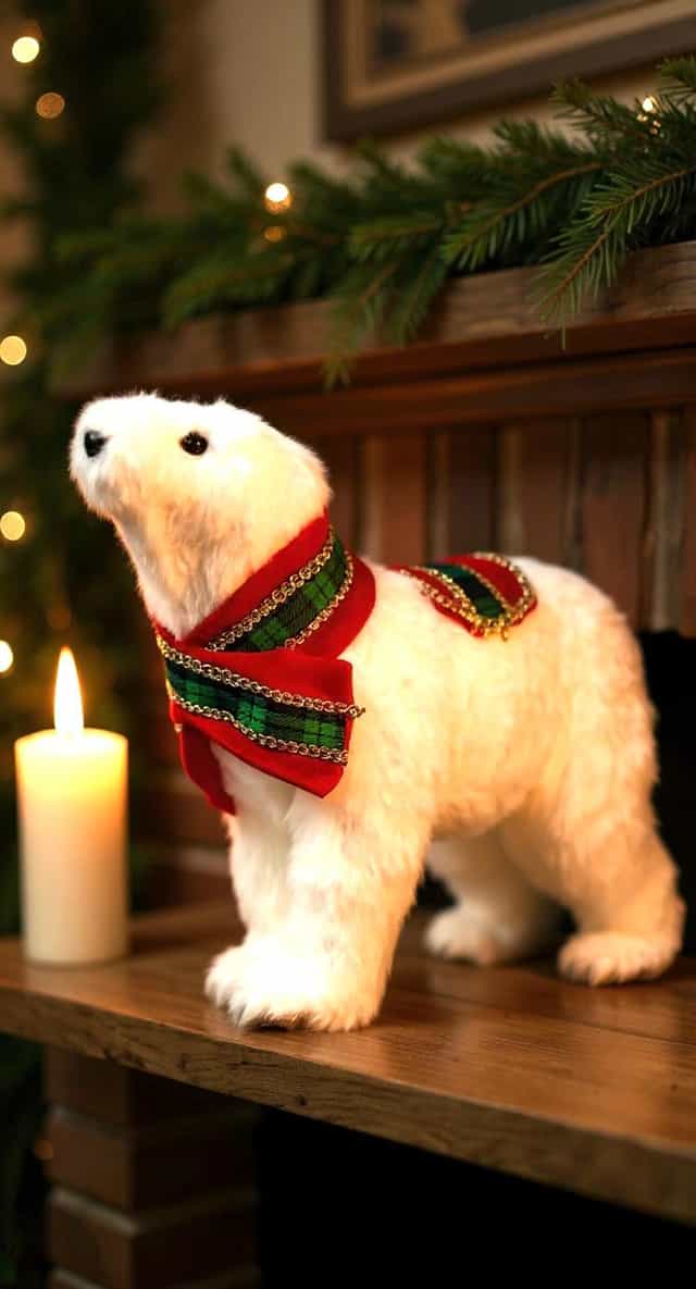 Kutup Ayısı Dekor Oyuncak Süs