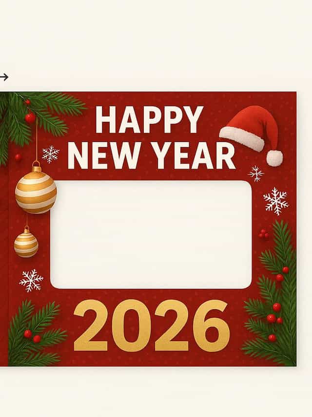 2025 Yeni Yıl Hatıra Çerçevesi