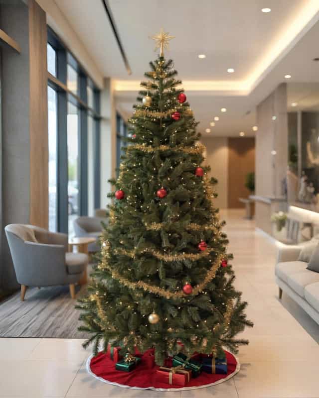 Yılbaşı Çam Ağacı Büyük Boy 220 cm 1000 Dallı