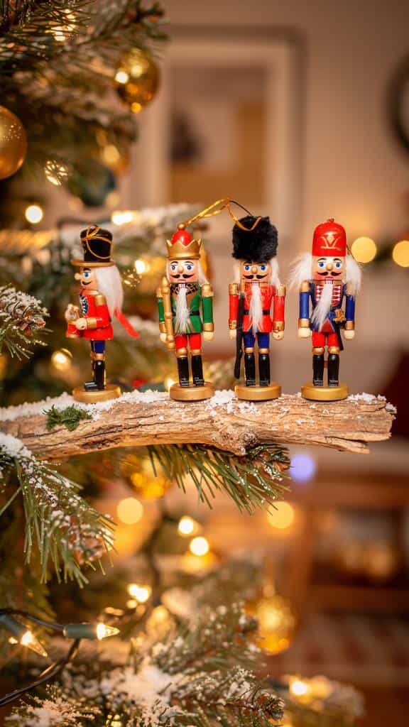 Yılbaşı Fındıkkıran Kurşun Asker 13 cm 4lü Set