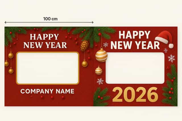 2025 Yeni Yıl Hatıra Çerçevesi