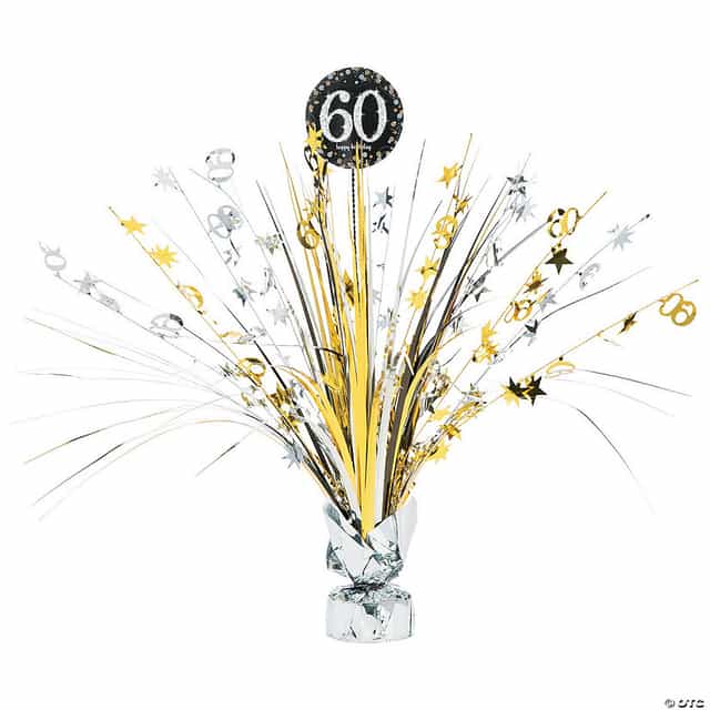 50 Yaş Temalı Doğum Günü Parti Masa Orta Süsü – Şık ve Dekoratif Masa Aksesuarı