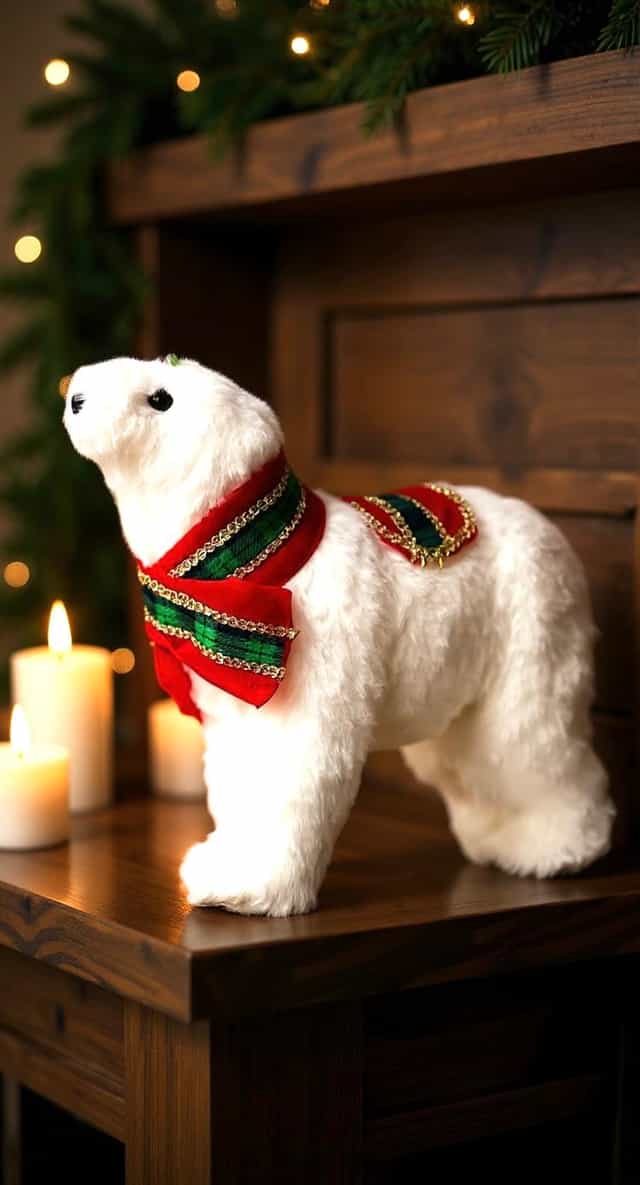 Kutup Ayısı Dekor Oyuncak Süs