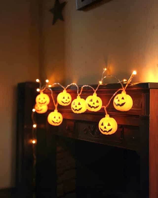 Balkabağı Onlu Dekor Işık