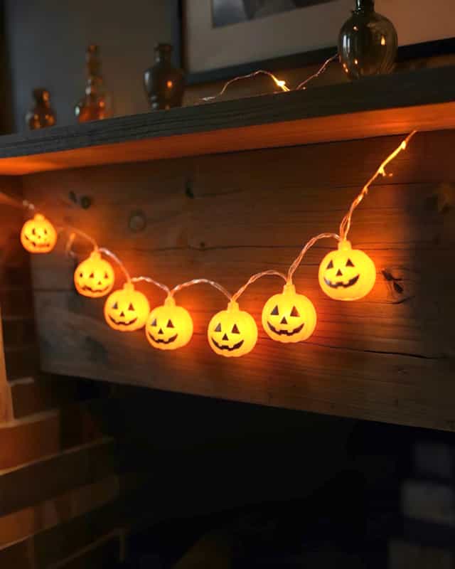 Balkabağı Onlu Dekor Işık