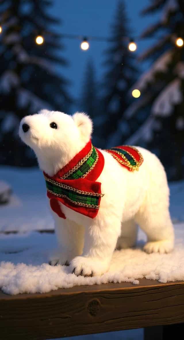 Kutup Ayısı Dekor Oyuncak Süs