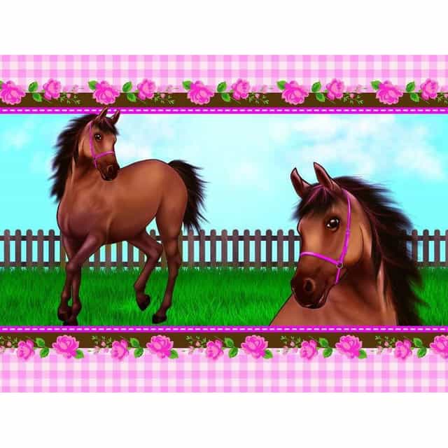 Sevimli At Masa Örtüsü