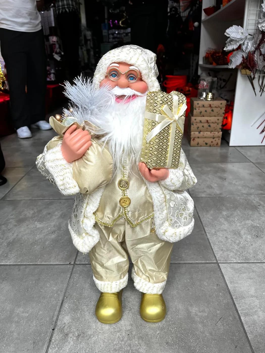 Noel Baba Dekor Süs 62 cm