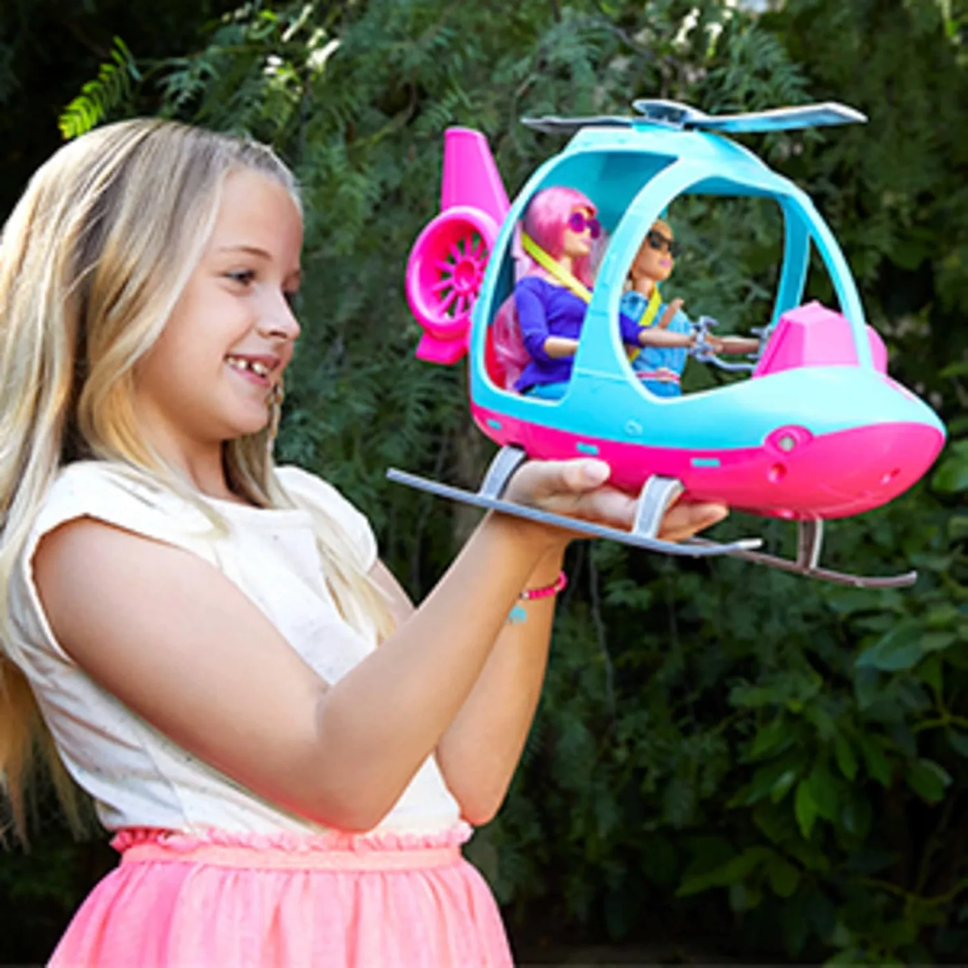 Barbie'nin Pembe Uçak Oyuncağı