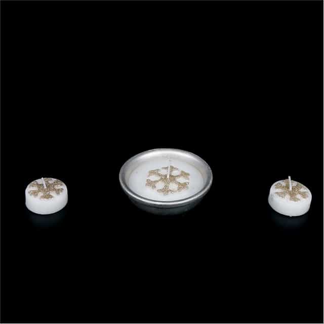 Kar Taneli Hediyelik Mum