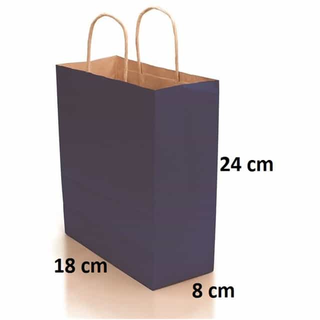 Koyu Mavi Parti Poşeti