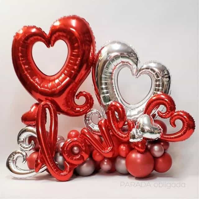 Love Konsept Balon Buket Aranjman