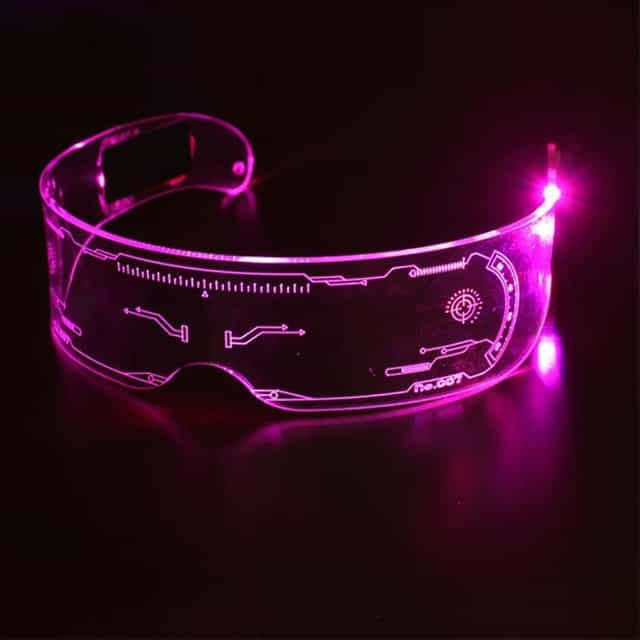 Led Işıklı Parti Gözlük