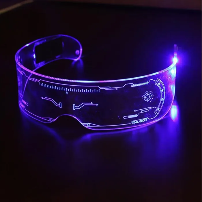 Led Işıklı Parti Gözlük