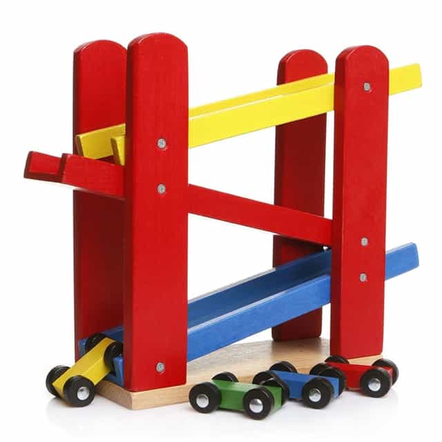 Playwood Ahşap Otopark 5 Araba İlaveli