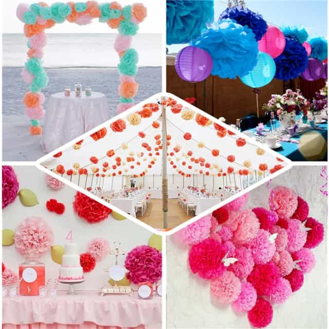 Ponpon Çiçek Süs Fıstık Yeşili