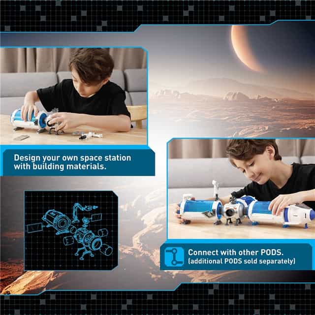 Silverlit Astropod Ay Üstü İnşaat Görevi