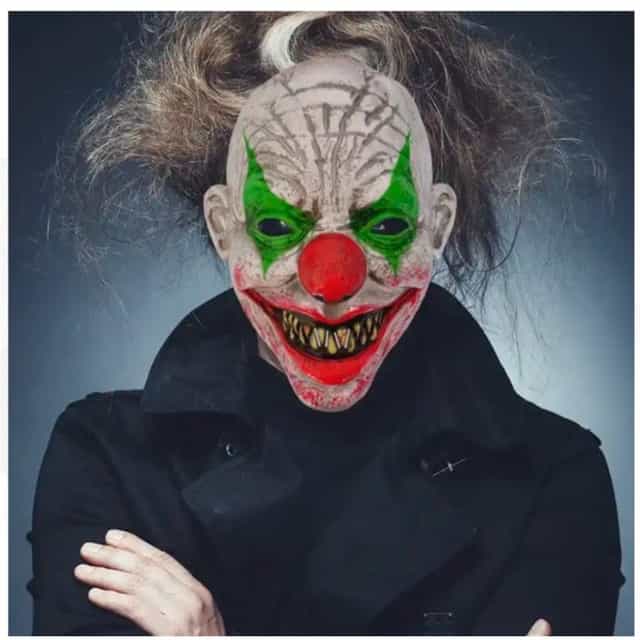 Skeezy The Clown Yeşil Maske