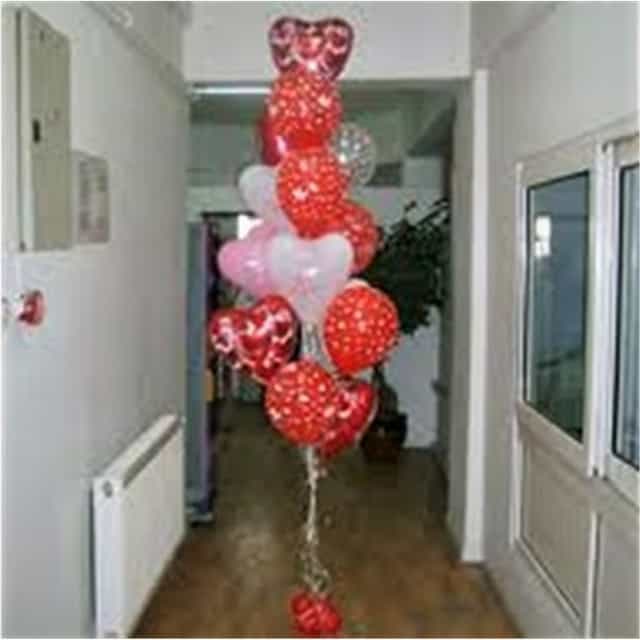 Uçan Balon Demeti Kalp