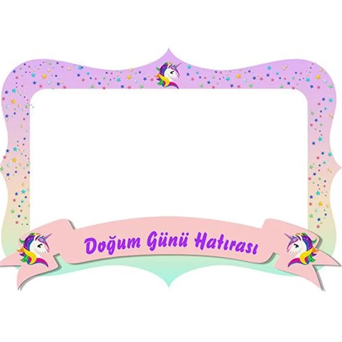 Unicorn Fotoğraf Çerçevesi