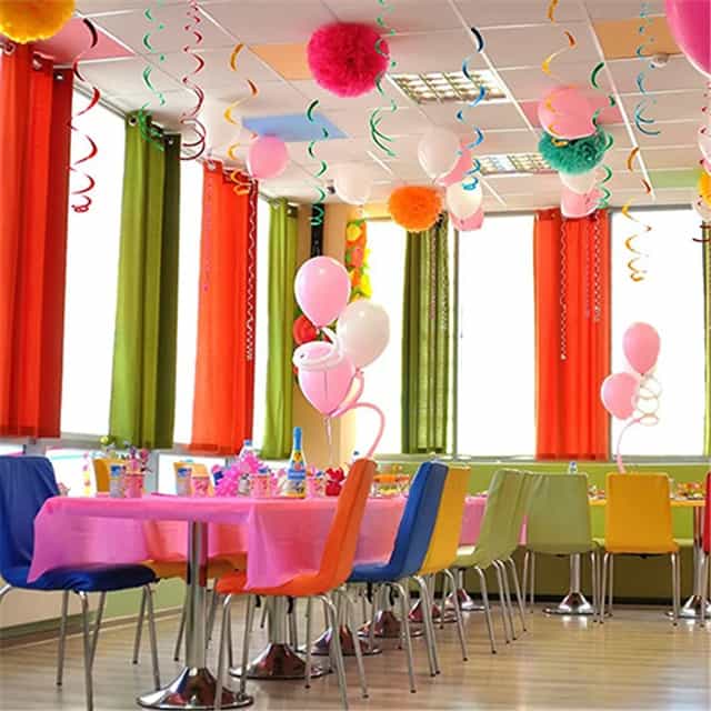 Amscan Yeşil Renkli Girdap Asma Süs