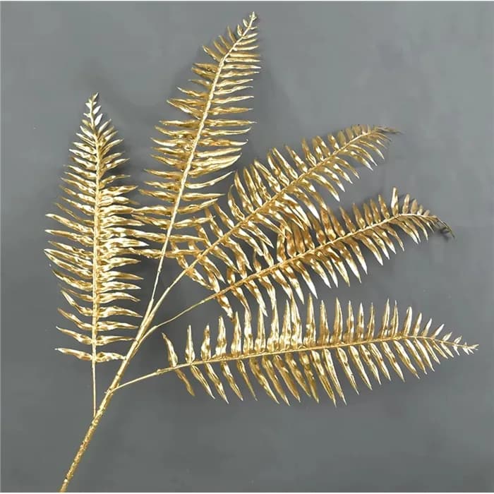 Yılbaşı Gold Renkli Okaliptus Pike Süs